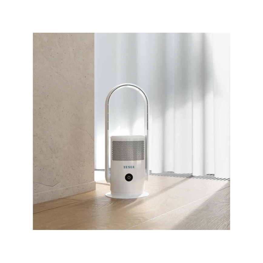TESLA Smart - Purificador de aire inteligente con ionización y ventilador 35W/230V Wi-Fi