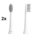 TESLA Smart - SET 2x Cabezal de repuesto para cepillo de dientes sónico TS200 blanco