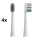 TESLA Smart - SET 4x Cabezal de repuesto para cepillo de dientes sónico TS400 blanco