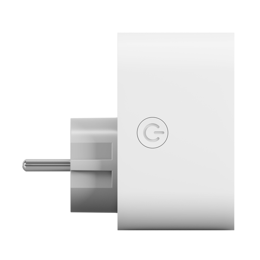 TESLA Smart - Toma inteligente 3680W/230V/16A Type F/E 2xUSB-A + 1xUSB-C Wi-Fi