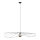 Thoro TH.011 - Lámpara colgante ESKOLA 1xE27/60W/230V negro