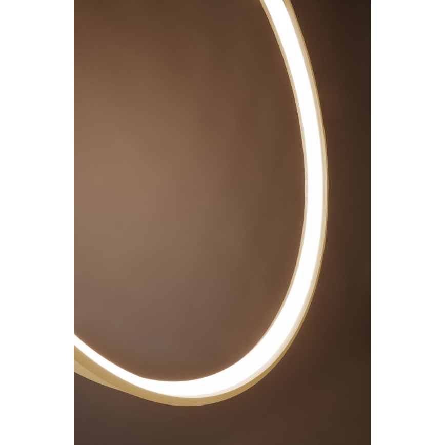 Thoro TH.175 - Lámpara LED colgante RIO LED/50W/230V CRI 90 3000K diá. 78 cm dorado