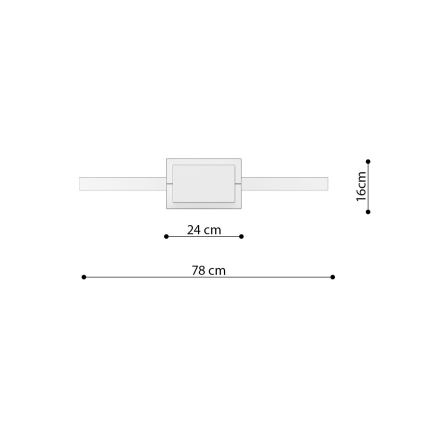 Thoro TH.175 - Lámpara LED colgante RIO LED/50W/230V CRI 90 3000K diá. 78 cm dorado
