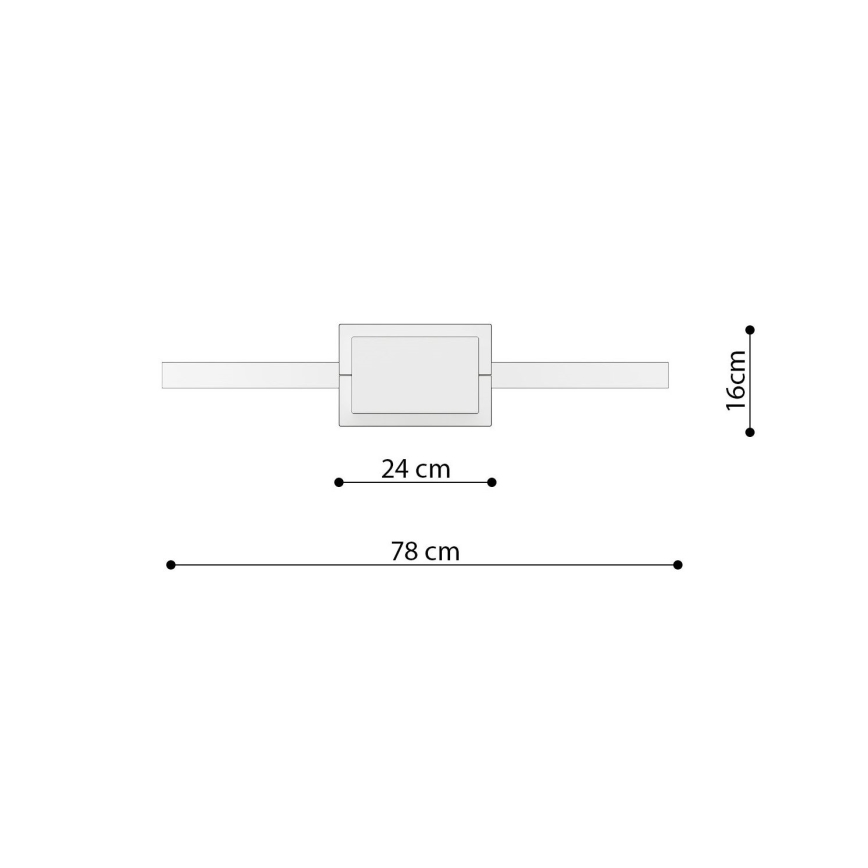 Thoro TH.175 - Lámpara LED colgante RIO LED/50W/230V CRI 90 3000K diá. 78 cm dorado