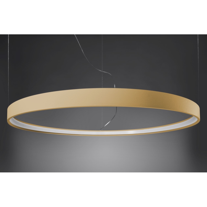 Thoro TH.181 - LED  Lámpara colgante RIO LED /50W/230V CRI 95 4000K diá. 78 cm dorado