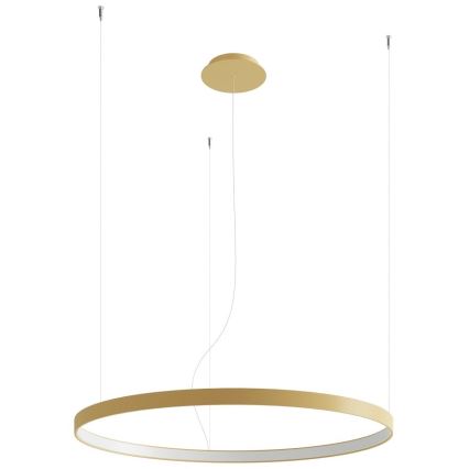 Thoro TH.181 - LED  Lámpara colgante RIO LED /50W/230V CRI 95 4000K diá. 78 cm dorado