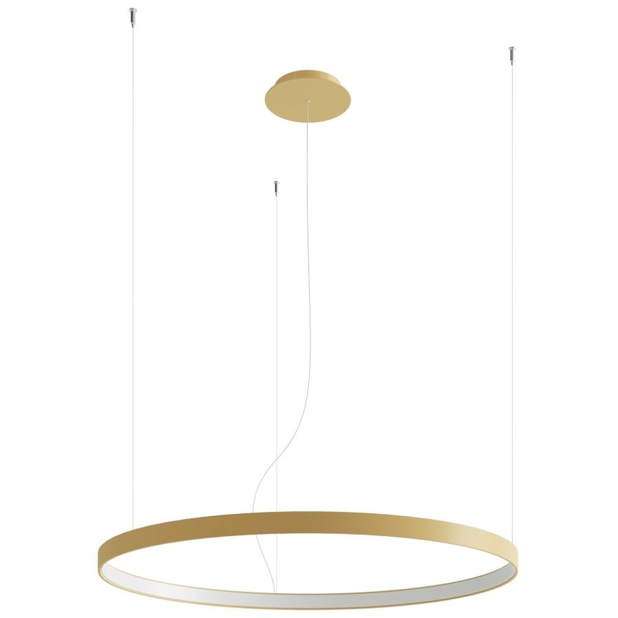 Thoro TH.181 - LED  Lámpara colgante RIO LED /50W/230V CRI 95 4000K diá. 78 cm dorado