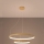 Thoro TH.214 - Lámpara LED colgante RIO LED/80W/230V CRI 90 3000K dorado