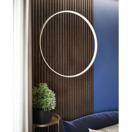 Thoro TH.221 - Lámpara LED colgante RIO LED/30W/230V CRI 95 4000K diá. 55 cm dorado