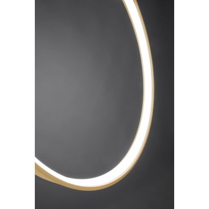 Thoro TH.221 - Lámpara LED colgante RIO LED/30W/230V CRI 95 4000K diá. 55 cm dorado