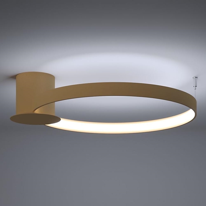 Thoro TH.223 - Plafón LED RIO LED/30W/230V CRI 95 4000K diá. 55 cm dorado
