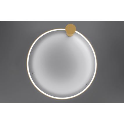Thoro TH.223 - Plafón LED RIO LED/30W/230V CRI 95 4000K diá. 55 cm dorado