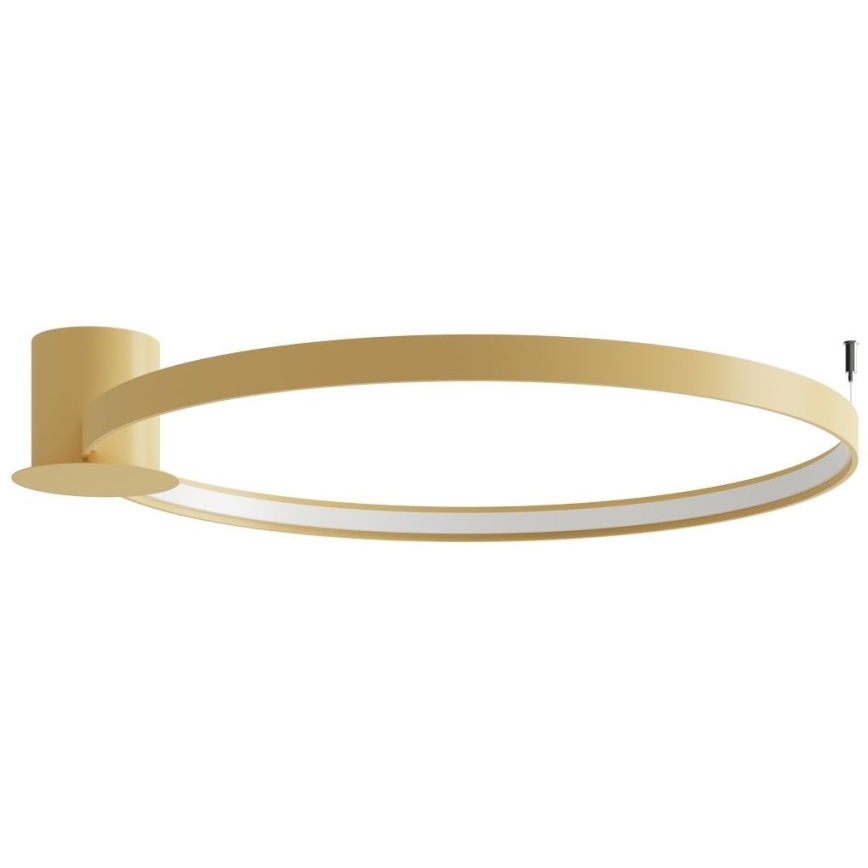 Thoro TH.224 - Plafón LED RIO LED/50W/230V CRI 90 3000K diá. 78 cm dorado