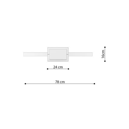 Thoro TH.248 - Lámpara LED colgante RIO LED/50W/230V CRI 90 3000K diá. 78 cm dorado
