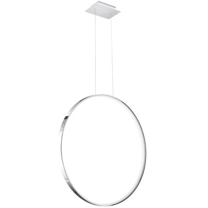 Thoro TH.249 - Lámpara LED colgante RIO LED/50W/230V CRI 90 4000K diá. 78 cm cromo brillante