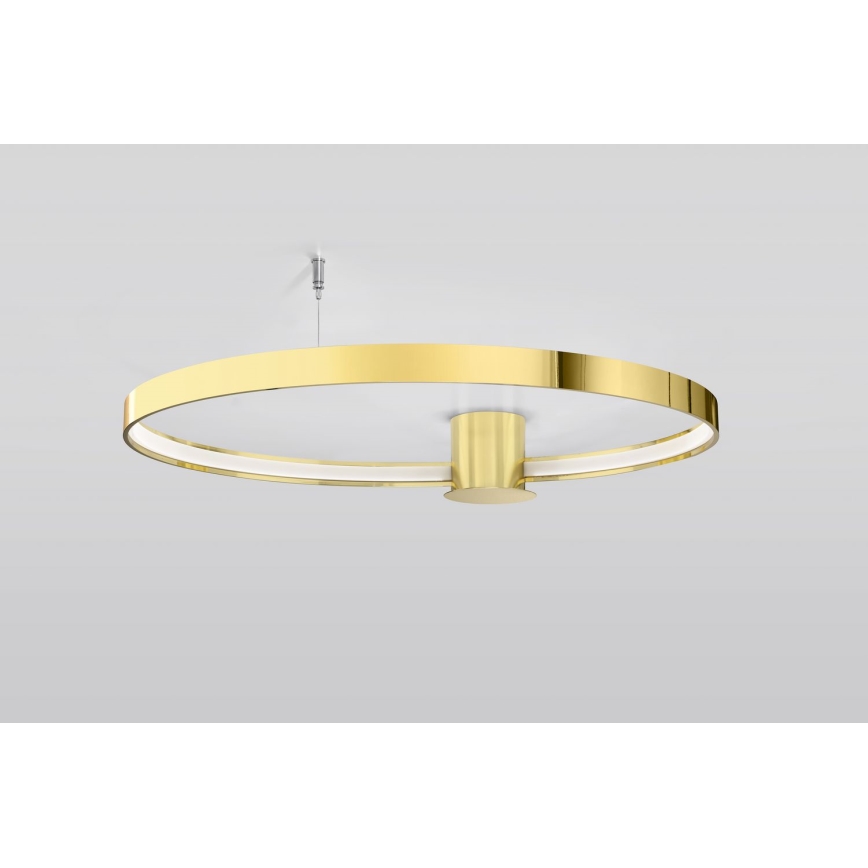 Thoro TH.252 - Plafón LED RIO LED/50W/230V CRI 90 3000K diá. 78 cm dorado