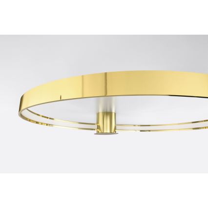 Thoro TH.252 - Plafón LED RIO LED/50W/230V CRI 90 3000K diá. 78 cm dorado