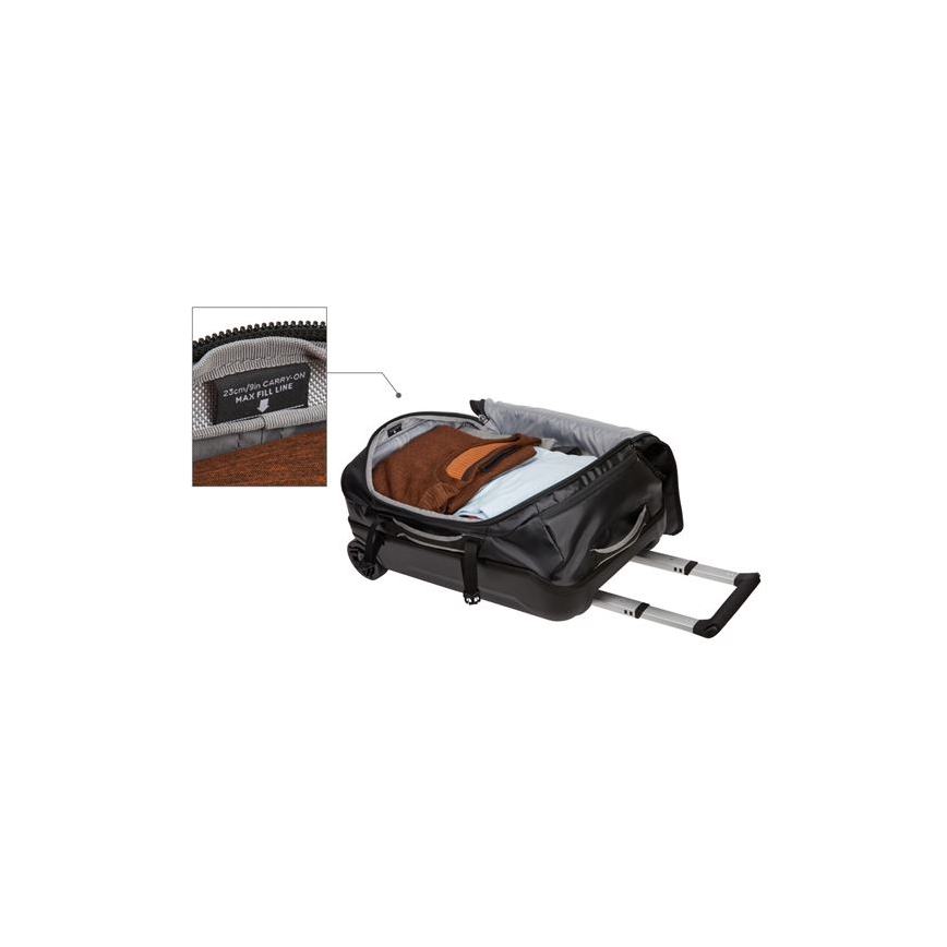 Thule TL-TCCO122K - Bolsa de deporte con ruedas Chasm 40 l negro