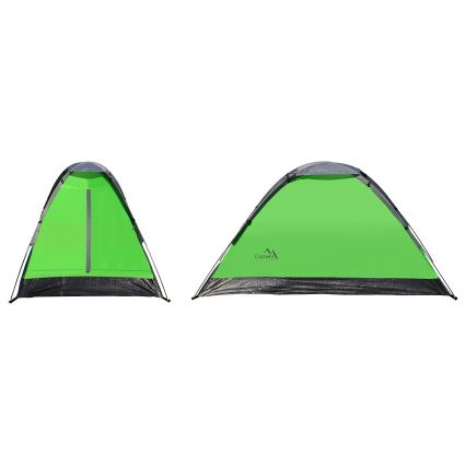 Tienda para 2 personas PU 1500 mm verde