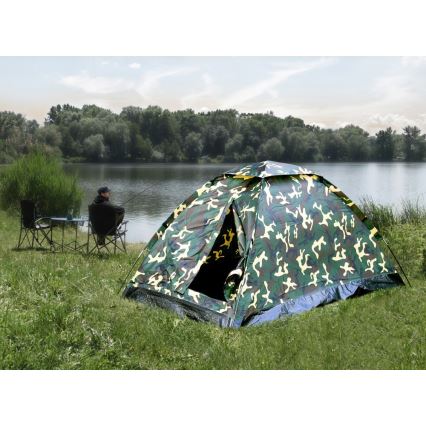 Tienda para 2 personas PU 2000 mm camuflaje