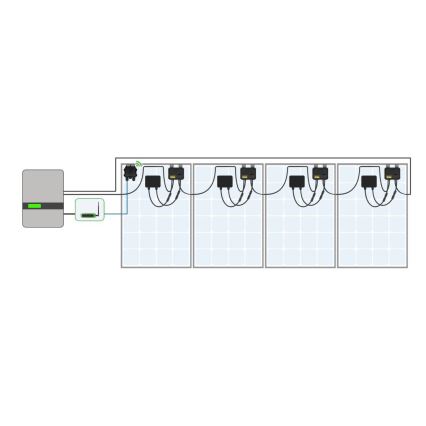 Tigo TS4-A-O 700W - Optimizador de panel solar, 1,2m cable, MC4