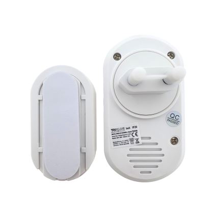 Timbre inalámbrico con enchufe integrado BELL 230V + 1x23A marrón