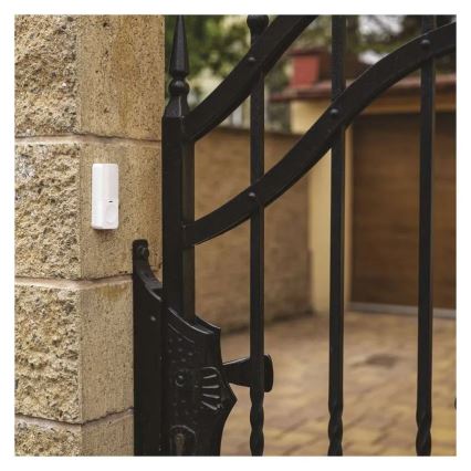 Timbre inalámbrico empotrable 230V + 1xCR2032 blanco