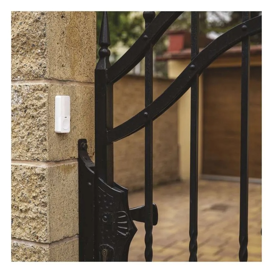 Timbre inalámbrico empotrable 230V + 1xCR2032 blanco