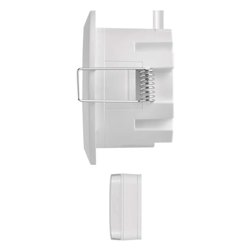 Timbre inalámbrico empotrable 230V + 1xCR2032 blanco