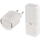 Timbre inalámbrico enchufable 230 V + 1x CR2032, blanco