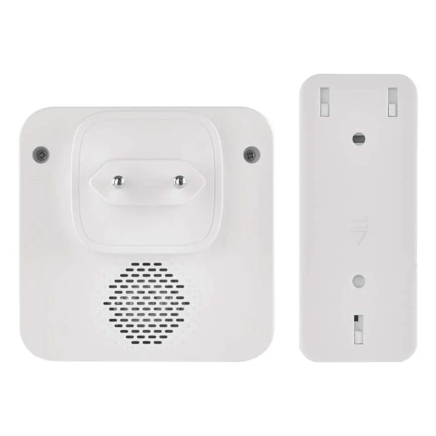 Timbre inalámbrico enchufable GoSmart 230V + 1x CR2032, blanco, Wi-Fi