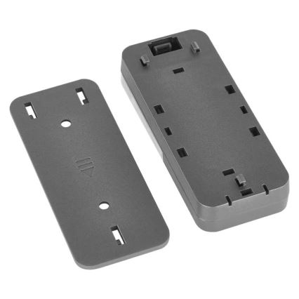 Timbre inalámbrico enchufable GoSmart 230V + 1x CR2032 gris Wi-Fi