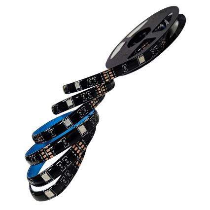 Tira LED RGB regulable LED/6W/5V USB 2 m + control remoto