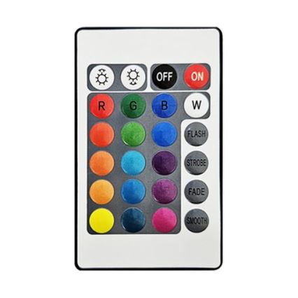 Tira LED RGB regulable LED/6W/5V USB 2 m + control remoto