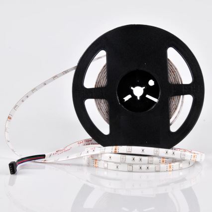 Tira LED RGB regulable para exteriores 5m LED/14W/12V IP65 + CR