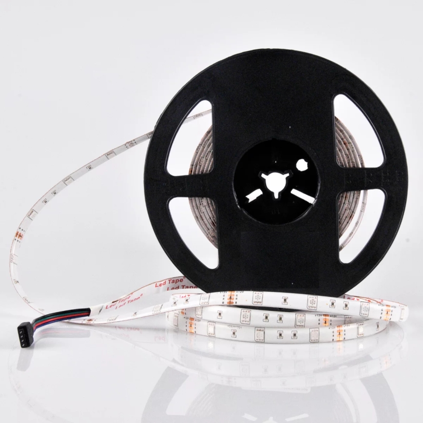 Tira LED RGB regulable para exteriores 5m LED/14W/12V IP65 + CR
