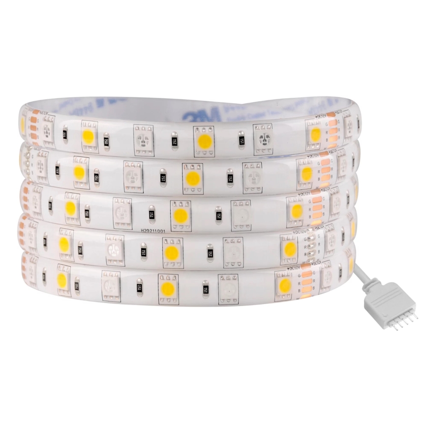 Tira LED RGBW regulable para exterior 5m LED/24W/12V IP65
