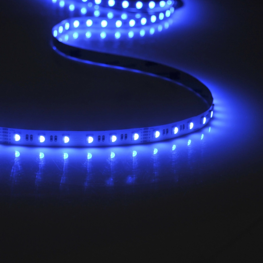 Tira LED RGBW regulable 3m LED/22W/24/230V + mando a distancia