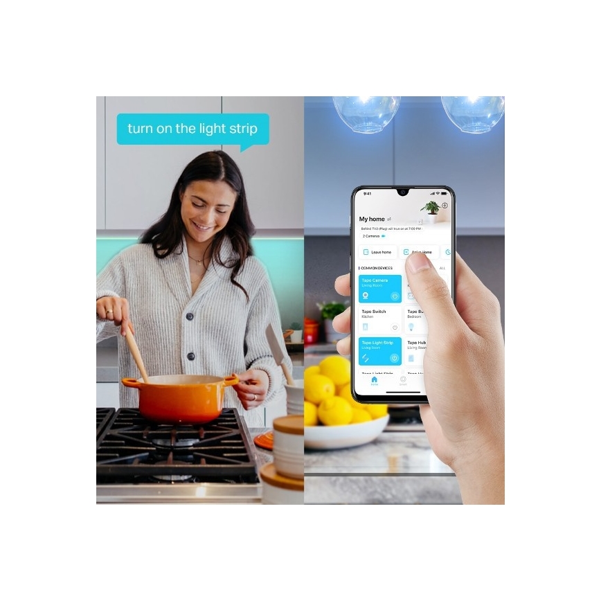 Tira LED RGBW regulable 5 m LED/20,5W/230V Wi-Fi