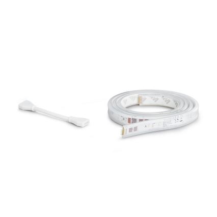Tira LED RGBW regulable Philips Hue WHITE AND COLOR AMBIANCE 1m LED/11W/12V