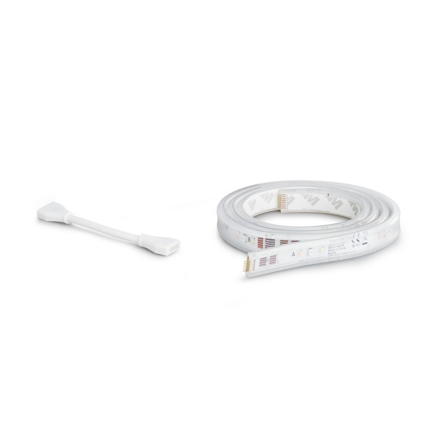 Tira LED RGBW regulable Philips Hue WHITE AND COLOR AMBIANCE 1m LED/11W/12V