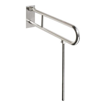Tirador 10x25 cm acero inoxidable/plata