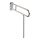 Tirador 10x25 cm acero inoxidable/plata
