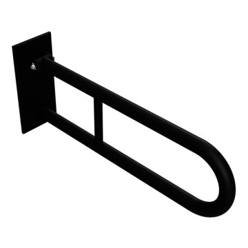 Tirador 10x25 cm negro