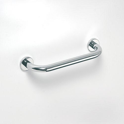 Tirador 128x8 cm acero inoxidable/plateado
