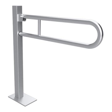 Tirador 15,3x87 cm acero inoxidable/plateado