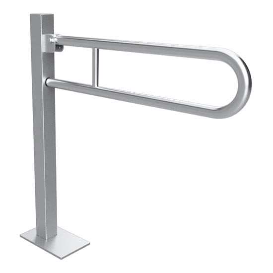 Tirador 15,3x87 cm acero inoxidable/plateado