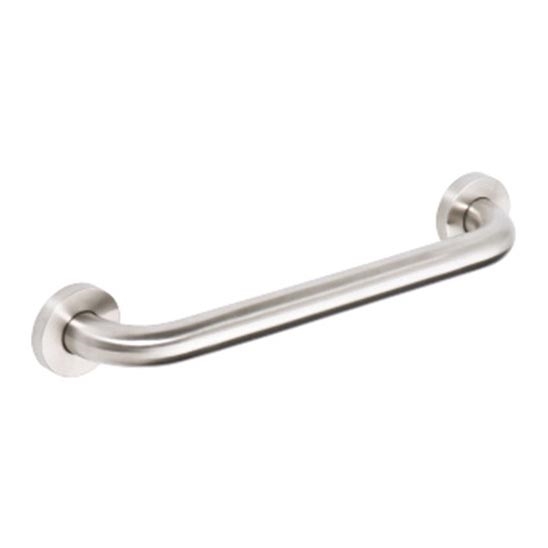 Tirador 28x8 cm acero inoxidable/plateado