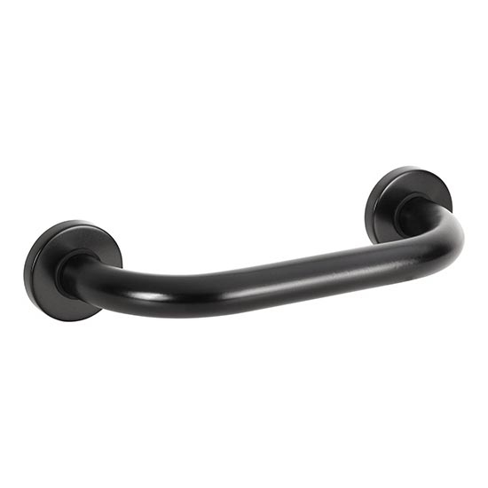 Tirador 38x8 cm negro