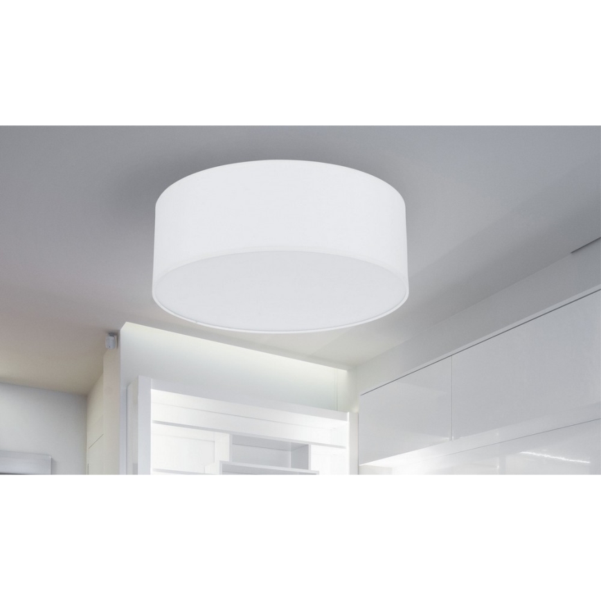 TK Lighting 1581 - Plafón RONDO 4xE27/15W/230V